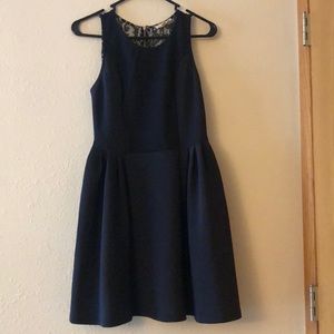 Navy blue formal dress
